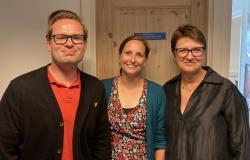 Jarand Holtekjølen Dugstad, Anne Norderhaug Sætre og Ester Borg Rasmussen