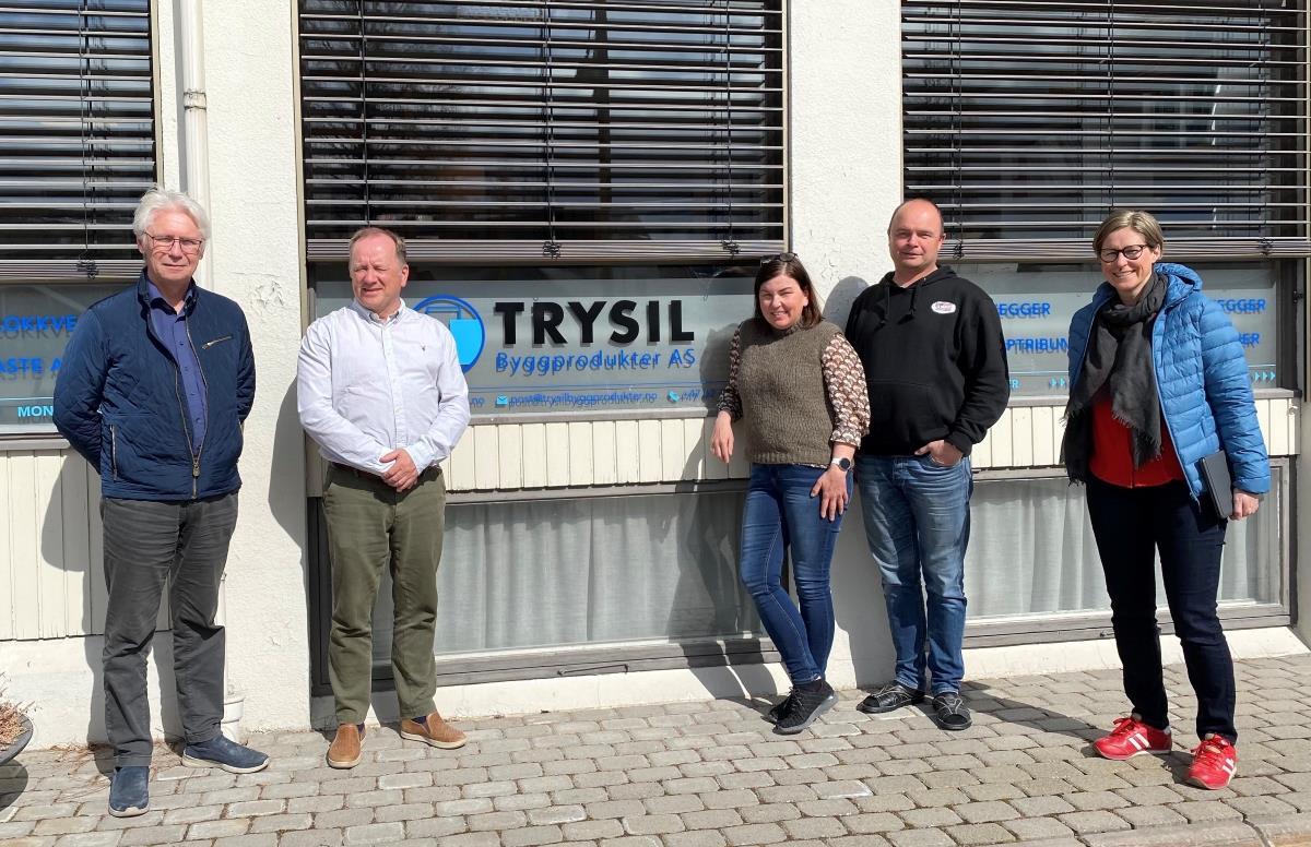 Erik Sletten, Per Guttorm Skaaret, Marianne Walterson, Roger Westad og Marie B. Låte - Klikk for stort bilde