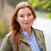 Portrettbilde av Vibeke Riiser-Larsen - Klikk for stort bilde